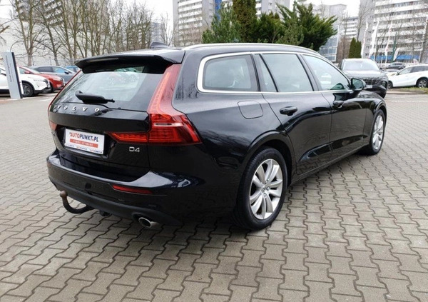 Volvo V60 cena 104900 przebieg: 106186, rok produkcji 2019 z Jarocin małe 211